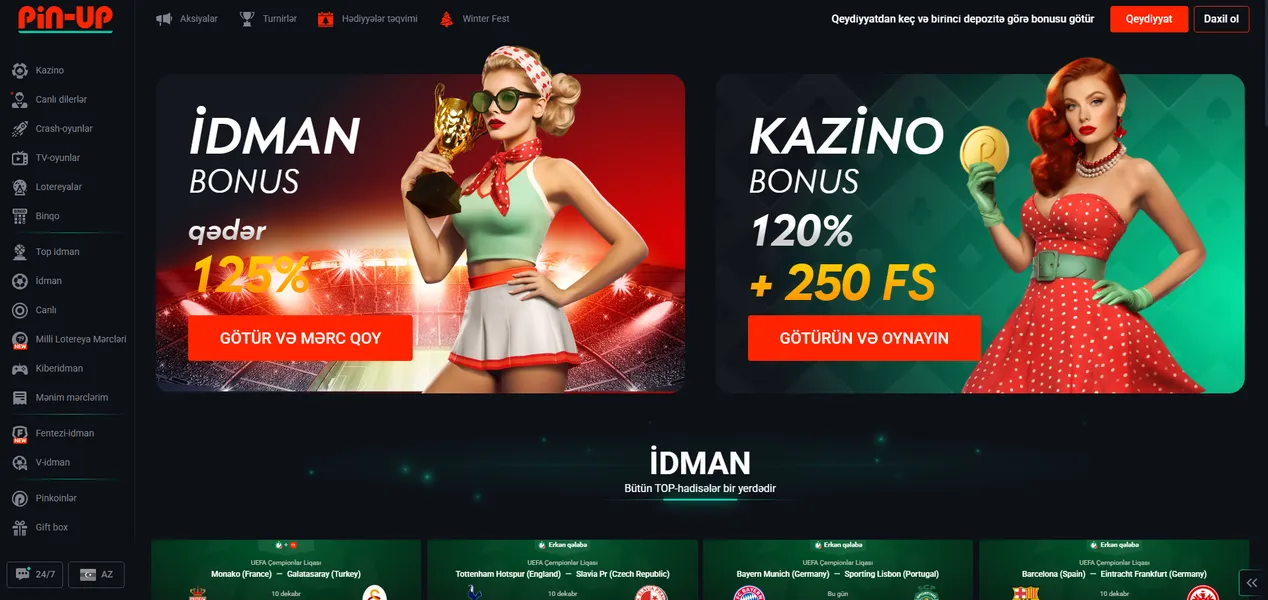 PinUp giriş güzgü vasitəsilə necə işləyir