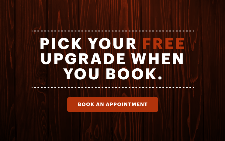 Pick your free upgrade when you book Pick your free upgrade when you book